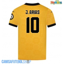 Camisa de time de futebol Wolves Jhon Arias #10 Replicas 1º Equipamento 2025-26 Manga Curta